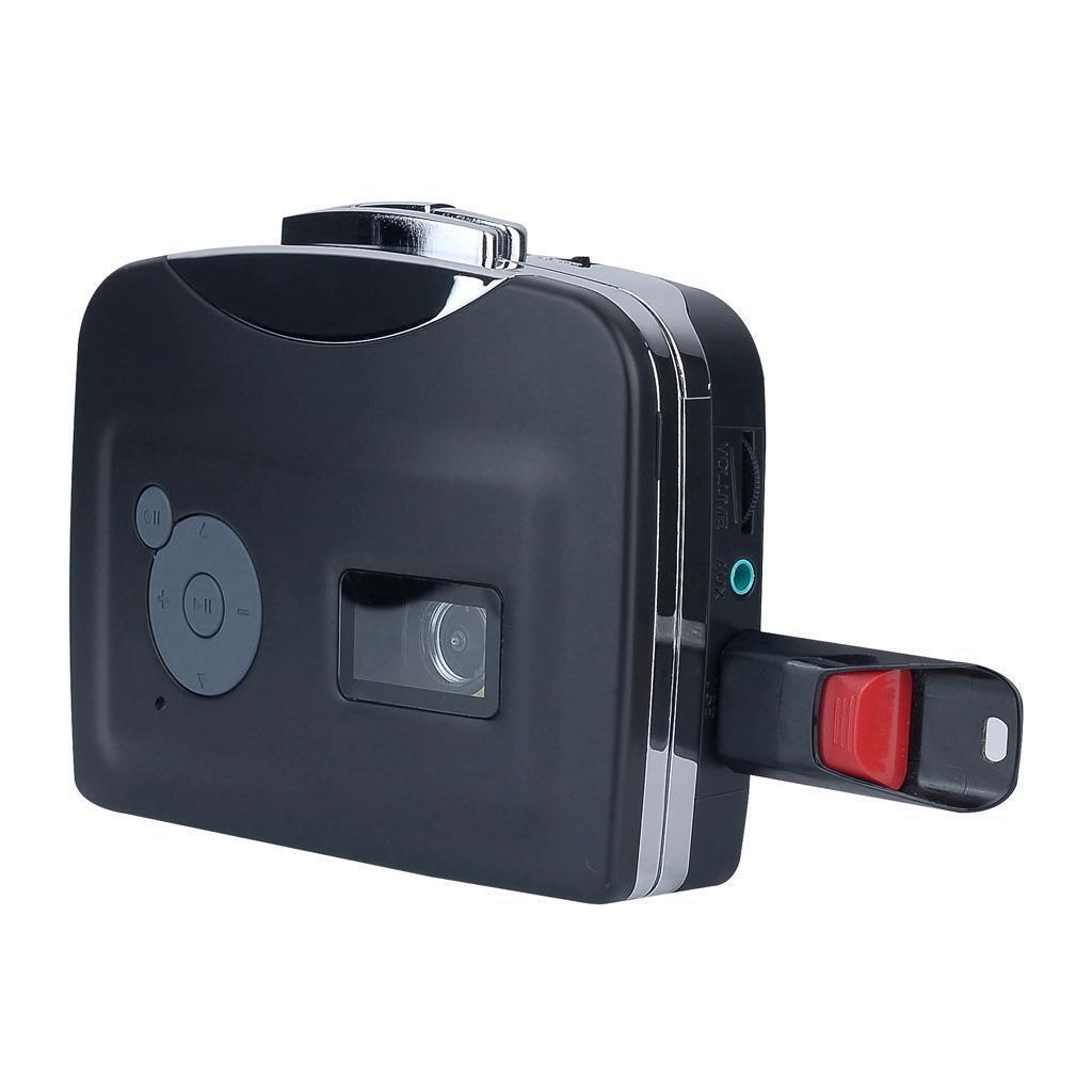 Portable Tape Casette To MP3 USB Converter Adapter Music Player 15.5x11x4.5cm