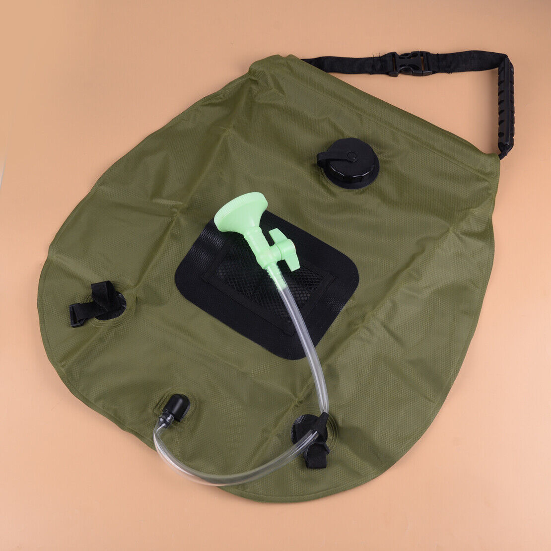 20L Camping Hiking Outdoor Solar Energy Heated Water Shower Bathing Bag li