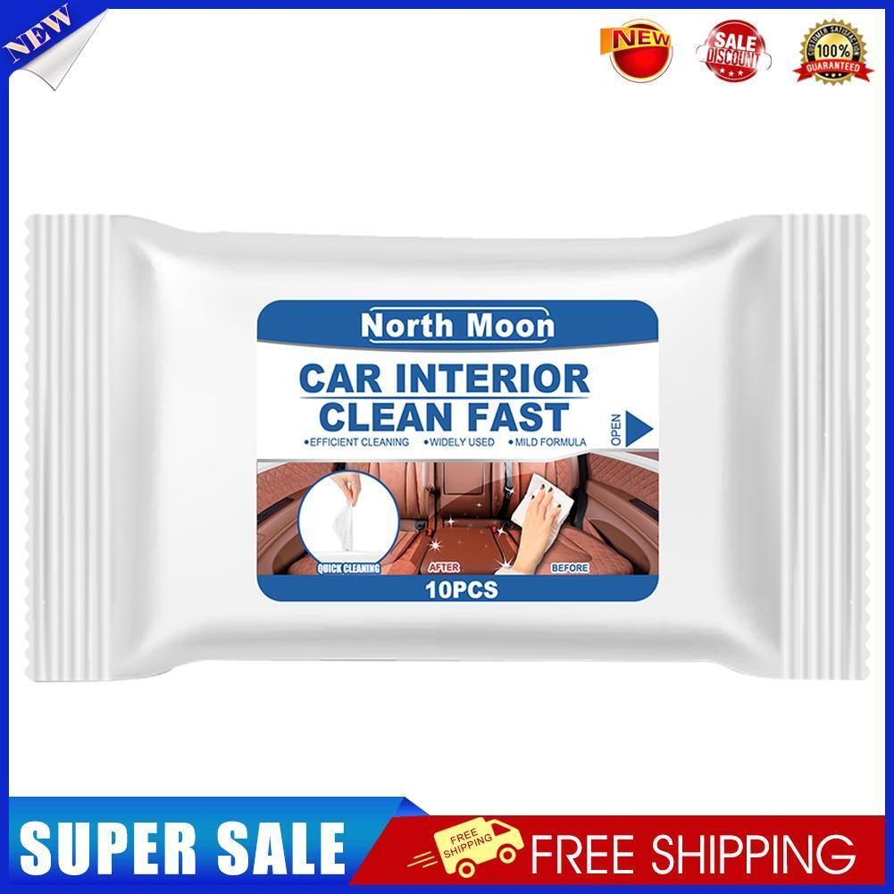 Disposable Car Interior Cleaning Wet Wipe Dashboard Console Carpet Towels