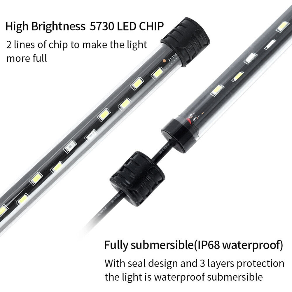 Fish Tank Submersible Lights LED High Brightness Aquarium Lamp (EU SZD20CF)