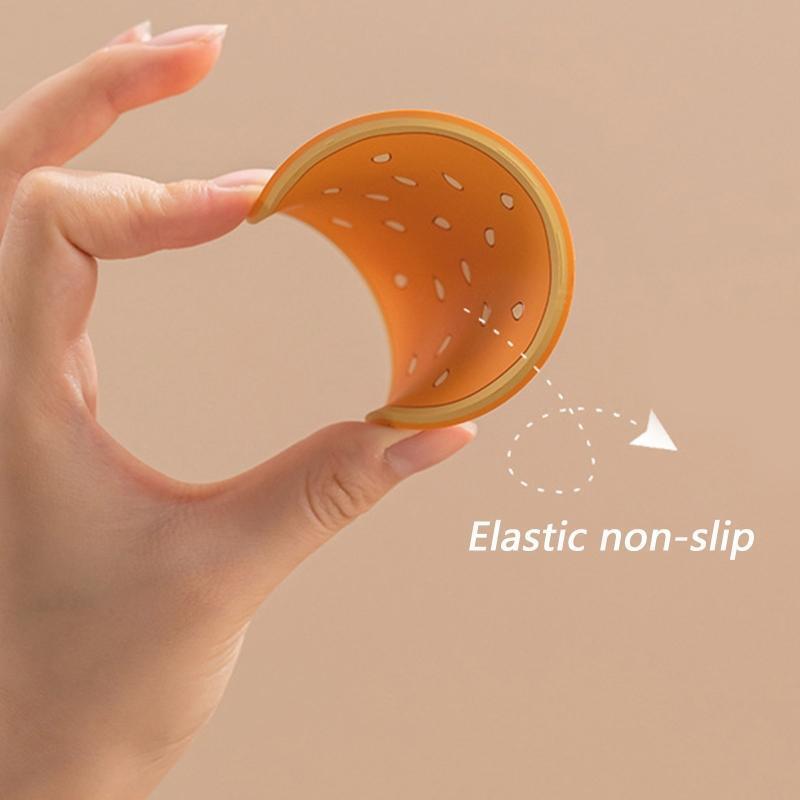 8x Burger Insulation Cup Pad Heat Resistant Coaster Pada Desktop Table 3.5in