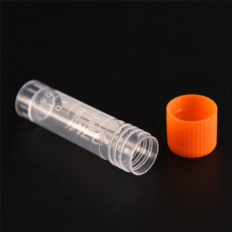 20pcs 1.8ml screw capsule bottles blending lab analyze centrifuge serum tubes Ms