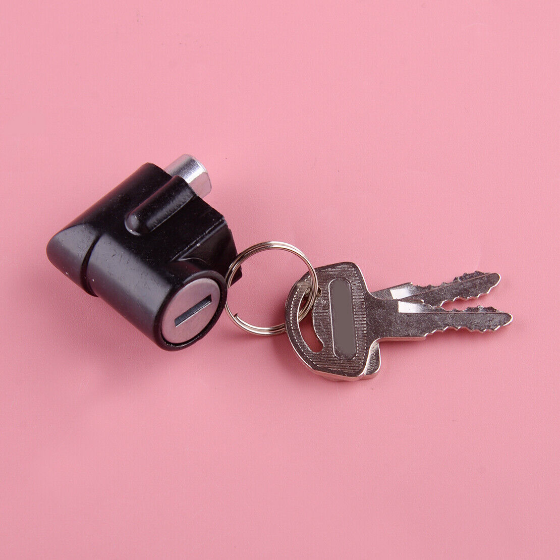 Stainless Steel Motorcycle Steering Lock with 2 Keys Fit for Suzuki GN125 top