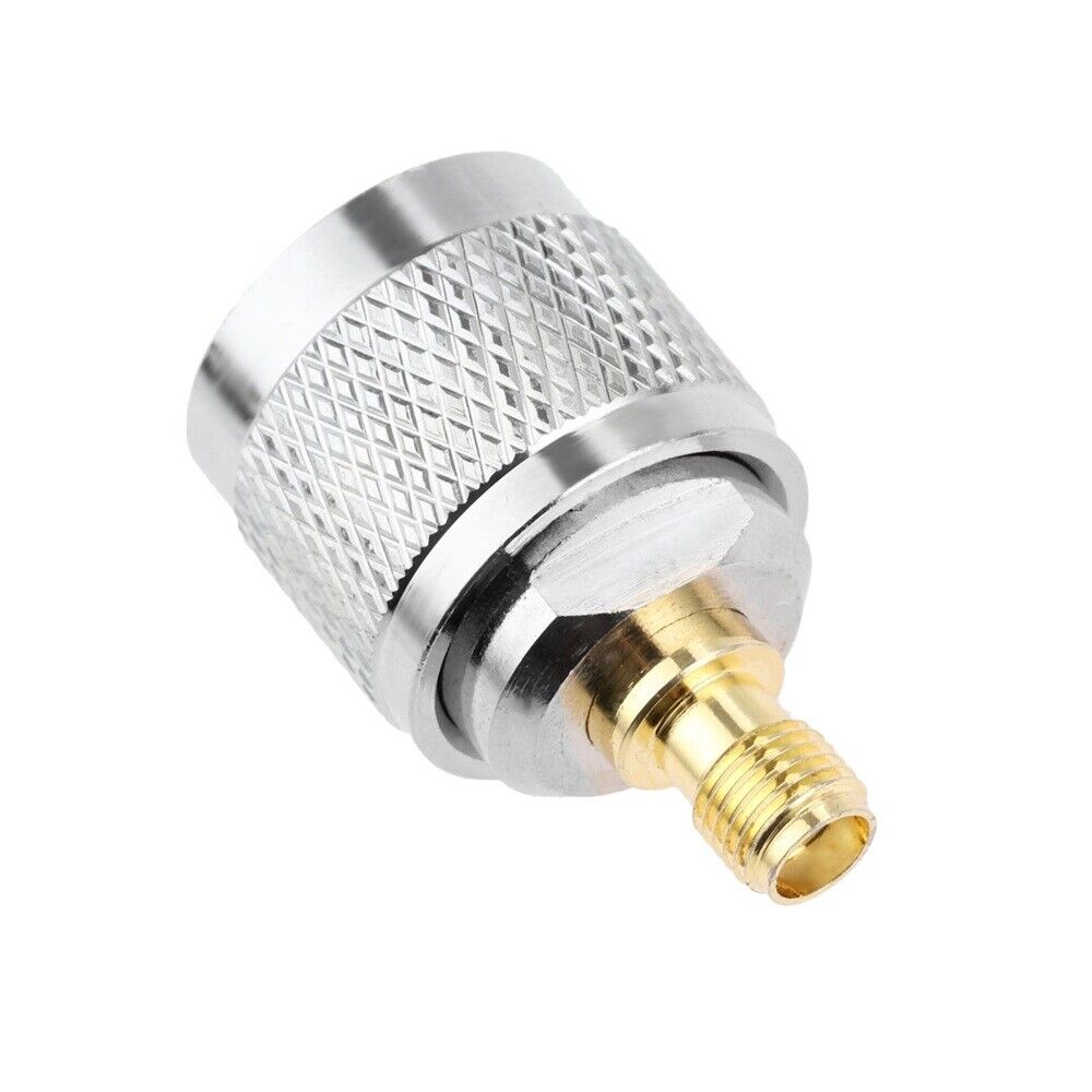 1pc Adapter Connector SMA Female Jack to UHF PL259 Male SO239 Plug Free Hanging