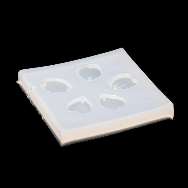 Silicone Mold Cherry Blossom Petal Pendant Mold For DIY Handwork Jewelry Finding