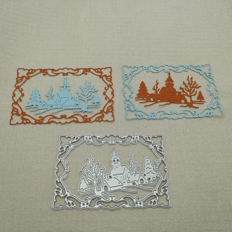 Metal Christmas Cutting Die for DIY Paper Art Crafts Photo Album Decorations