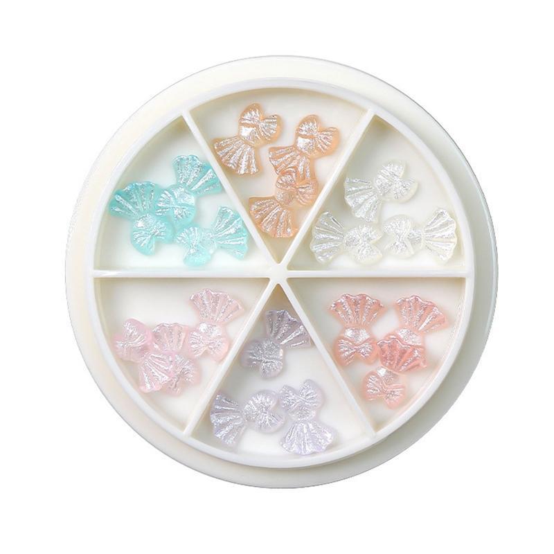 Bows Nail Charm Bowknot Dress Nail Decoration Nail Glitter Nail Art Charms