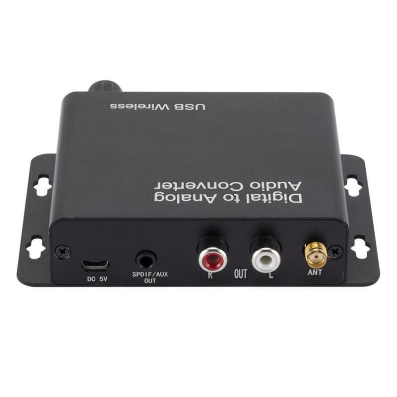 Digital Fiber Coaxial To Analog Digital To Analog With 3.5 Fiber Digital To Anal