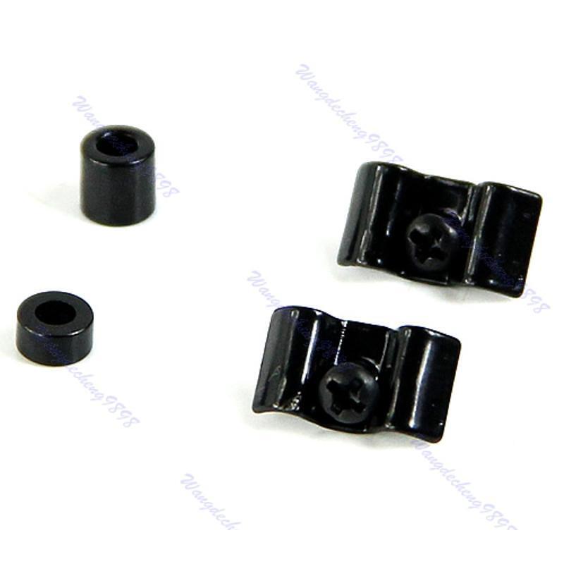 Pair of String Trees For Fender Start OR Guitar Parts Black