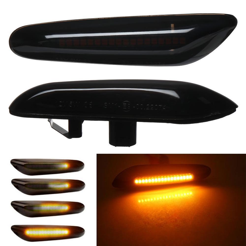 New For BMW Car Dynamic LED Fog Lamp Light Source Side Indicator