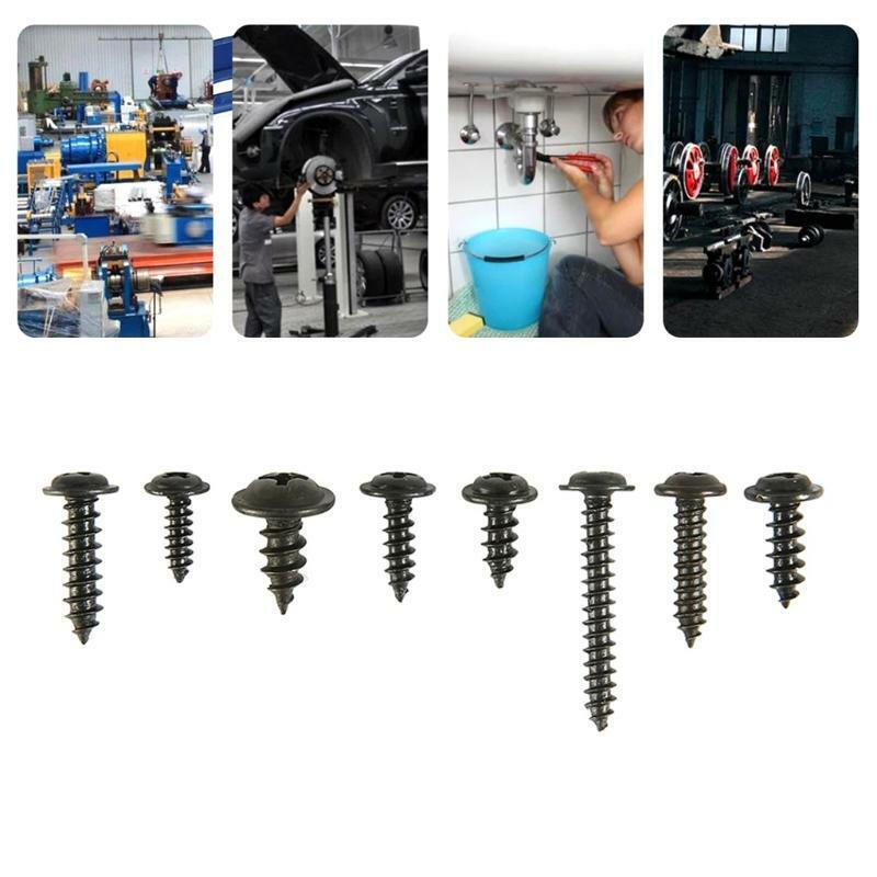 Furniture Screws Self Tapping Screw Set Assortment Kit M3/M4/M4.8 Cross Head
