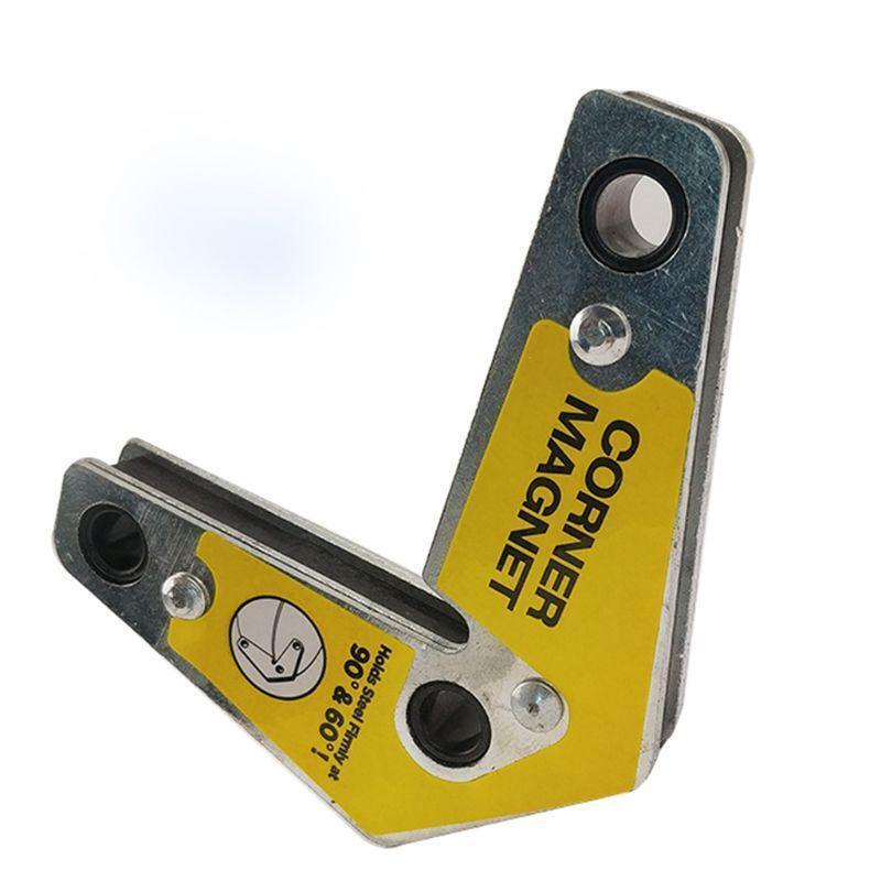 60/90/120° Magnet Welding Locator Magnetic Holder Weld Fixture Corner Clamp Tool
