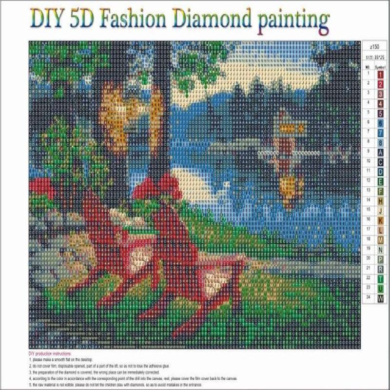 Chair Scenery 5D DIY Full Diamond Painting Embroidery Cross Stitch Kit Room Home