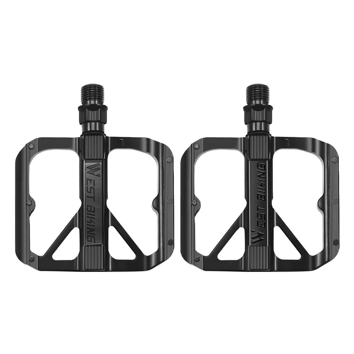 Ultralight Bicycle Pedals 9/16 inch Bicycle Flat Platform Pedal DU Bearings