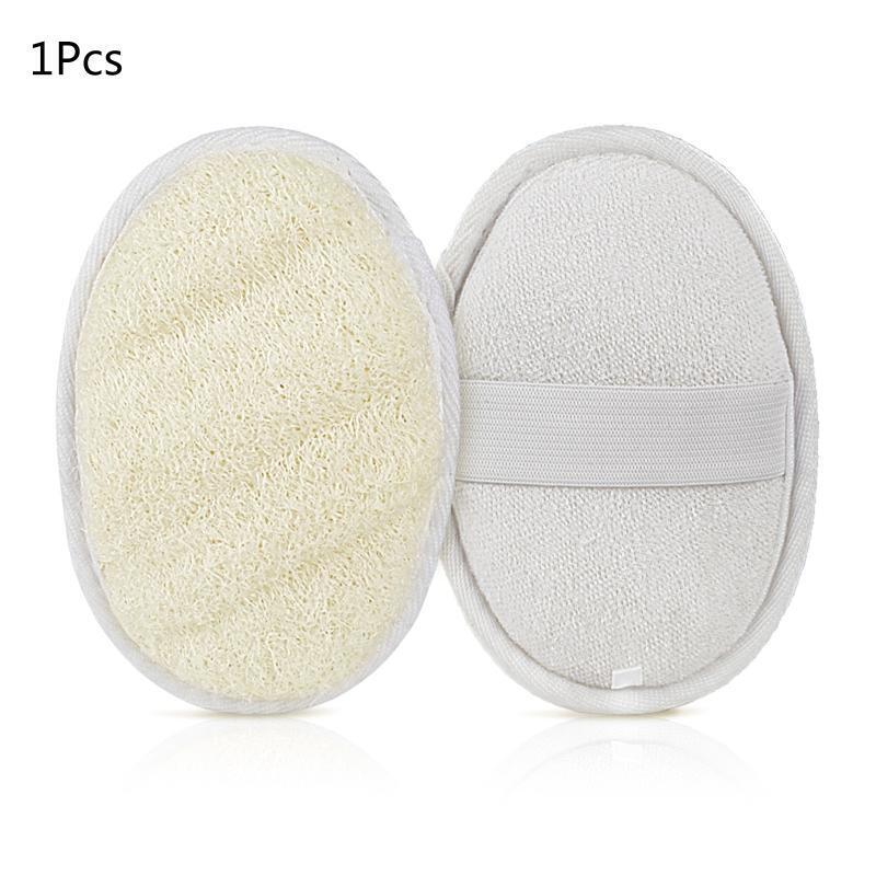 Natural Exfoliating Loofah Body Scrubber Bath Shower Sponge Textured Scrub Skin