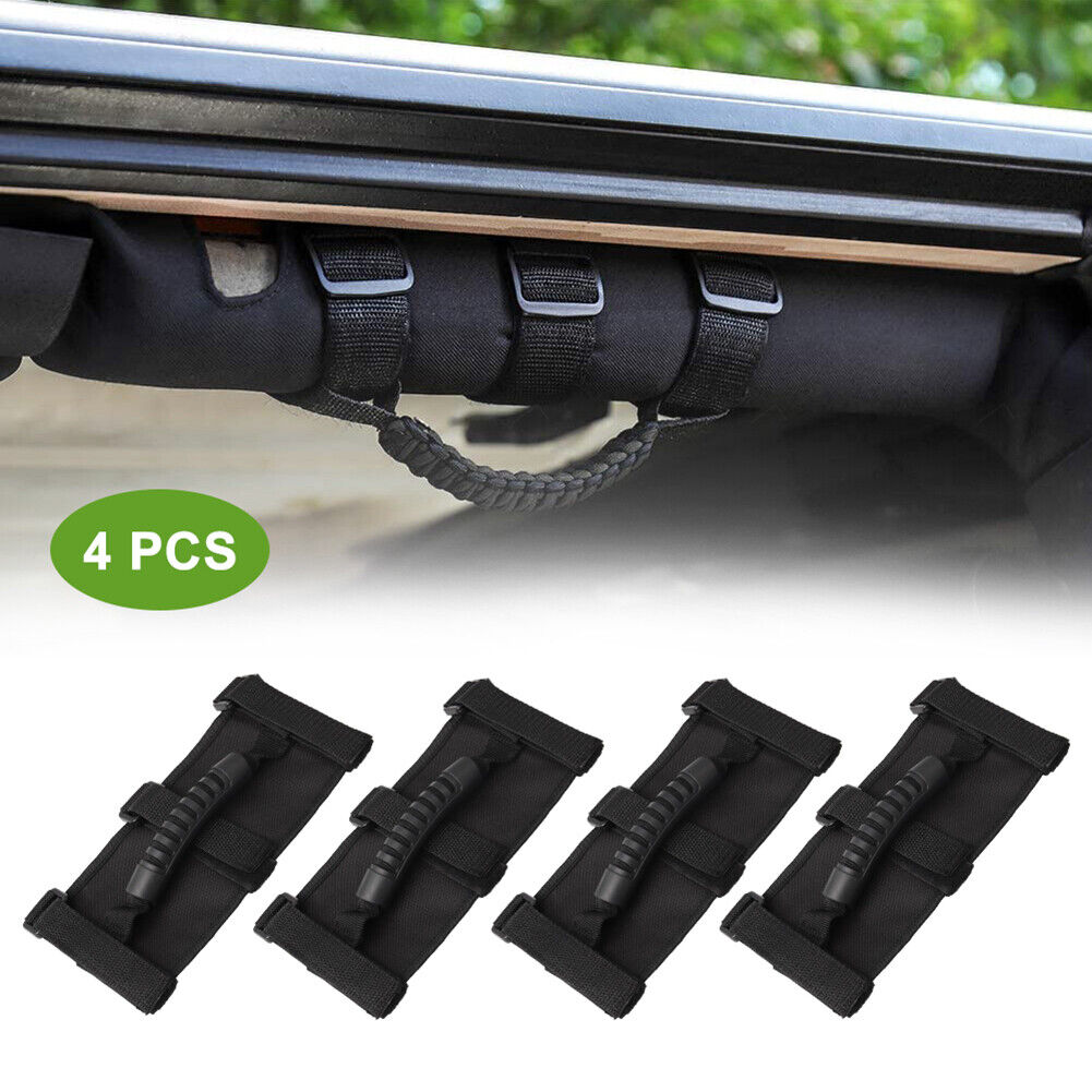 4x Roll Bar Grab Handle for Jeep Wrangler YJ LJ TJ JK JL Gladiator JT 87-20