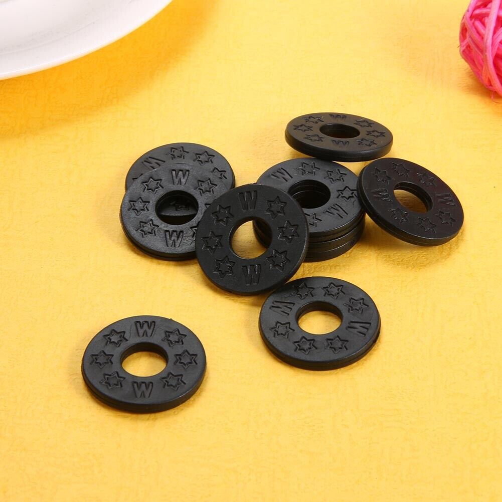 10pcs Rubber Guitar Strap Locks Blocks for Acoustic Electric Guitar Bass