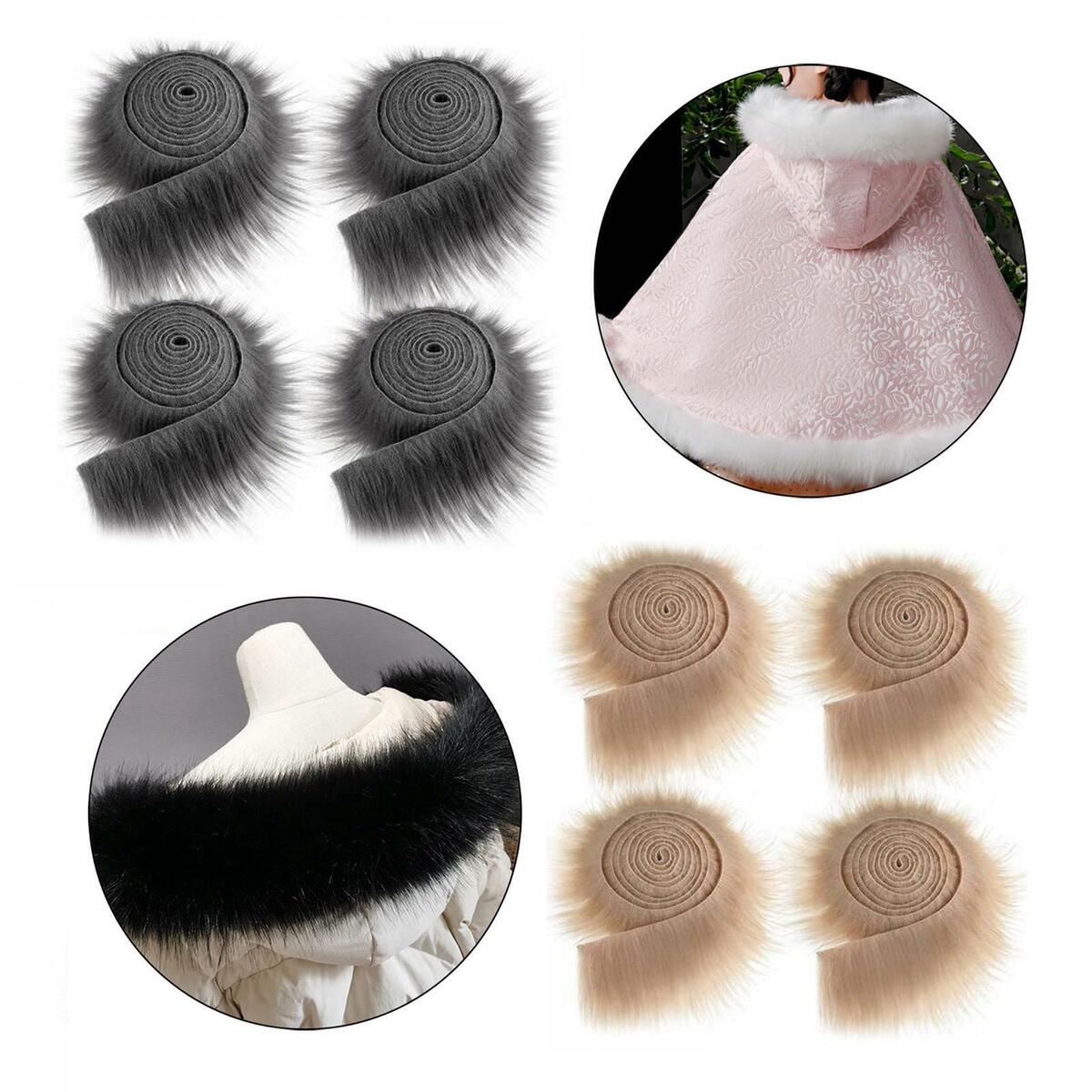 4Pcs  Fabric Cutting Ribbon Soft Handcrafted Accessories Supplies