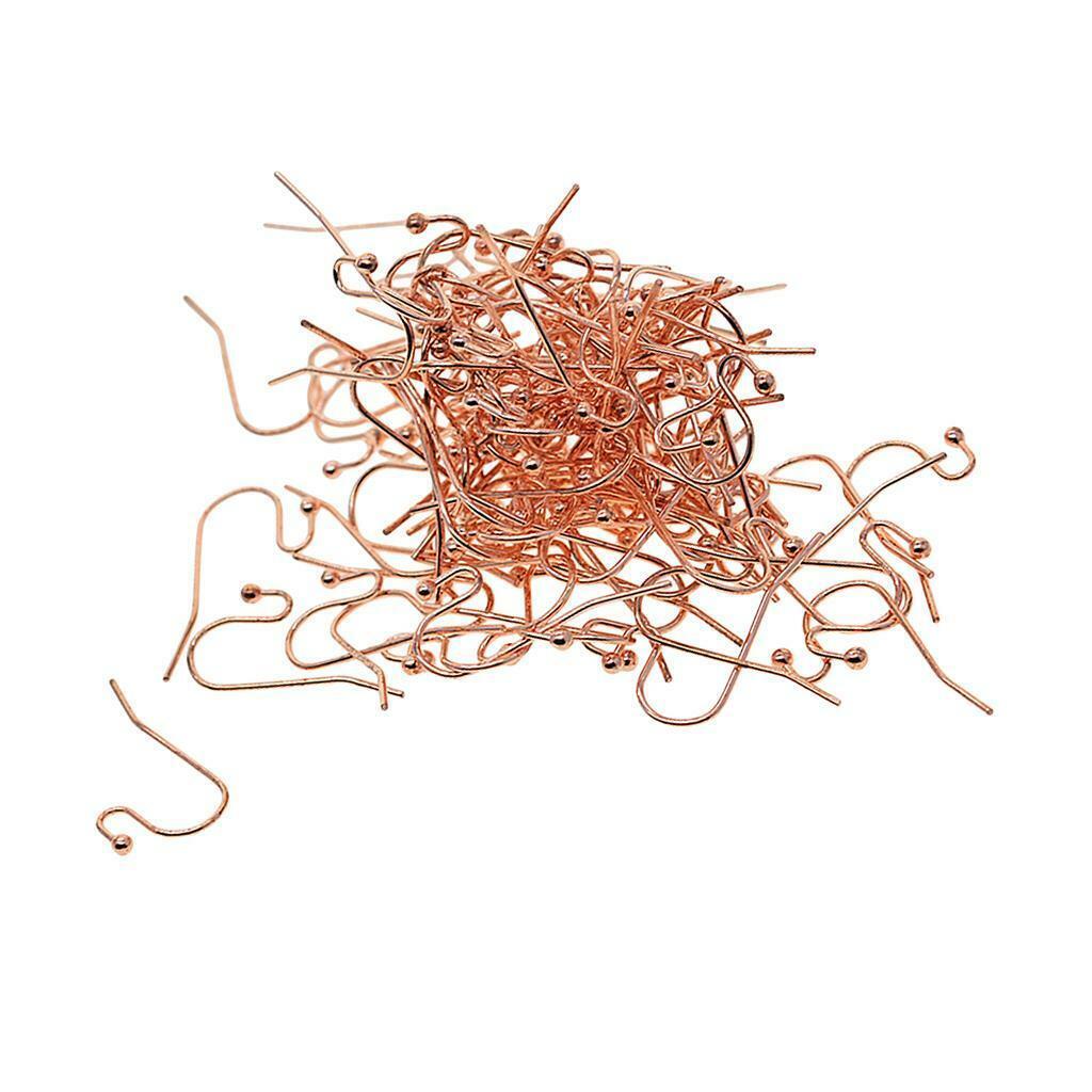 100pc  French Hook  Copper Plated Earring Ear Wires Findings