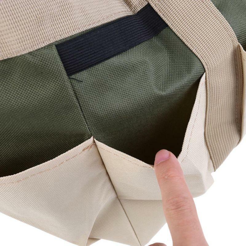 Multi-function Oxford Cloth Garden Plant Tool Bag Pouch 8 Pockets Tote Organizer