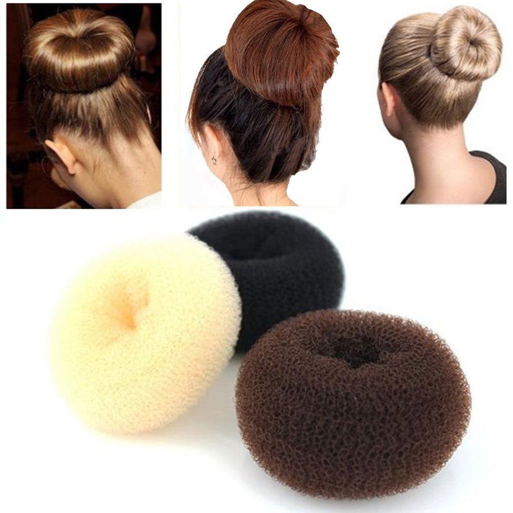 Girls Women Magic Donut Shaper Hair Styling  Tools Bun Maker Hair Ring
