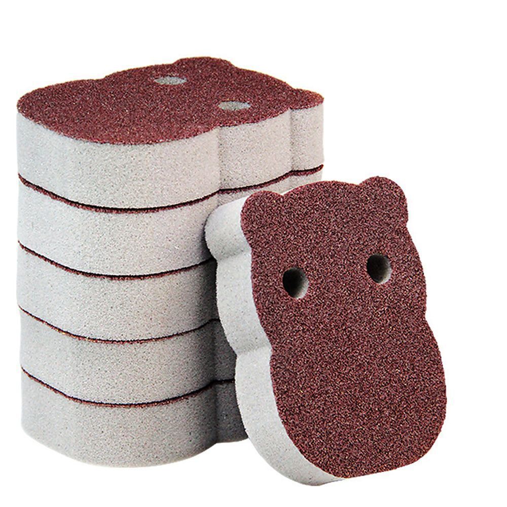 Home Washing Soft Magic Sponge Brush Carborundum Emery Rust Cleaner