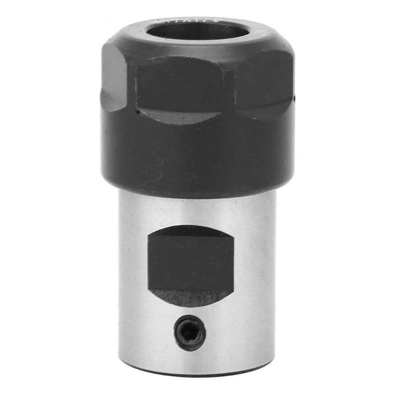 ER16 Inner 8mm/0.31'' Collet Chuck Motor Shaft Spindle Extension Rod Adapter