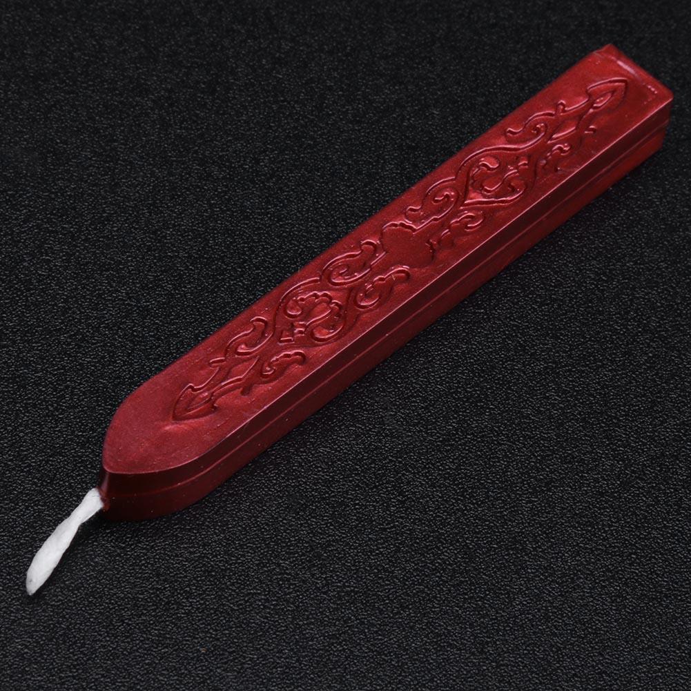 DIY Sealing Strip Branding Paint Stamp Seal Wax Stick/Glittering Wine Red
