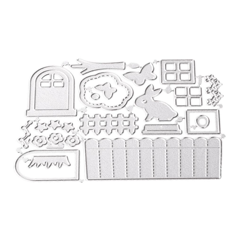 Garden Metal Cutting Dies Scrapbooking Album Paper Embossing Decoration DIY