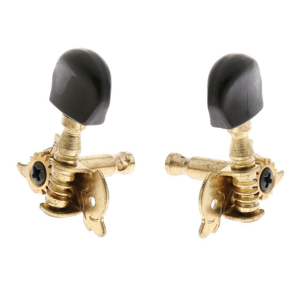 Electric Bass Ukulele String Tuning Pegs, 2R 2L Tuning Pegs for Electric Bass