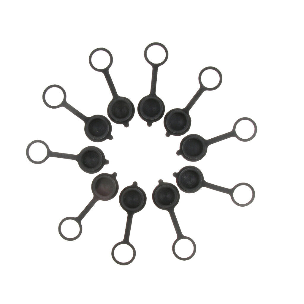 10pcs Electric Scooter Charging Port Covers Silicone  Accessories