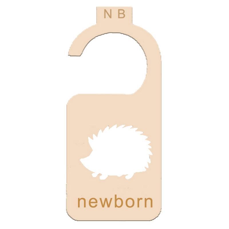 8Pcs Baby Closet Dividers Animal Theme 24 Months Newborn Clothes Organizer Label