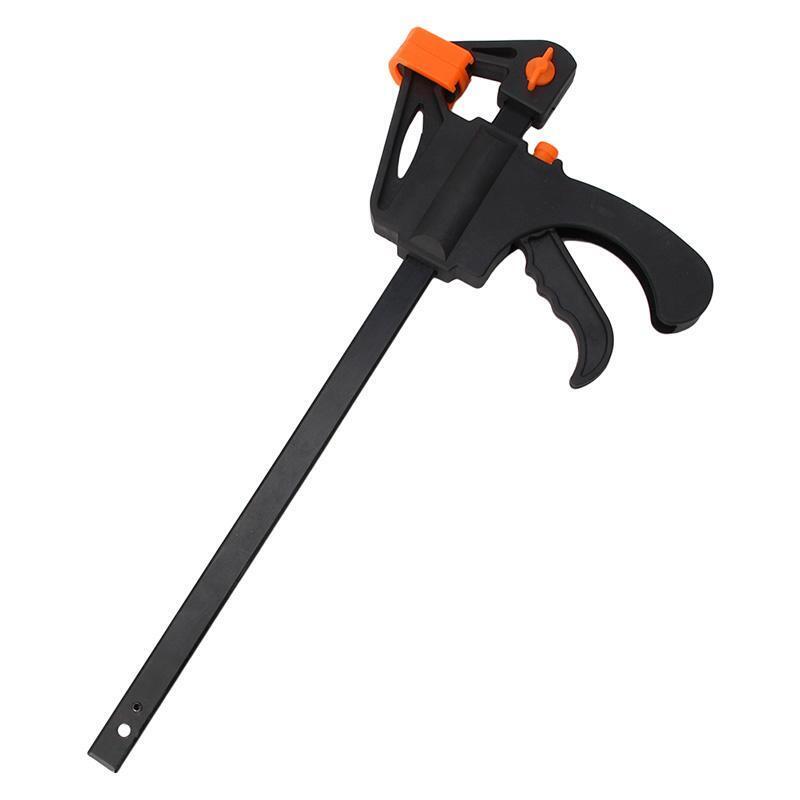 10 Inch Wood-Working Bar Clamp Quick Ratchet Release Speed Squeeze DIY Hand Tool