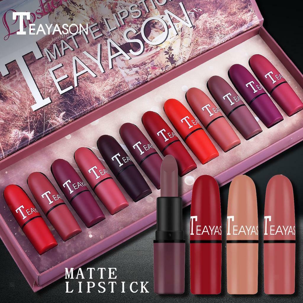 12x Matte   Set Waterproof Lasting  Beauty Cosmetics