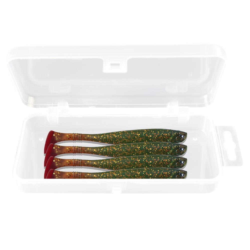 No Grid Empty Fishing Lure Hooks Bait Tackle Boxes Storage Case Organizer