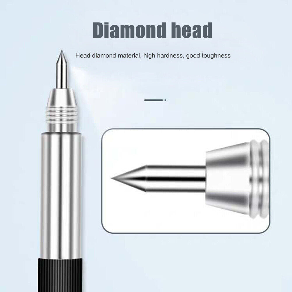 Double Headed Tungsten Carbide Tip Scriber Etching Engraving Marking Pen