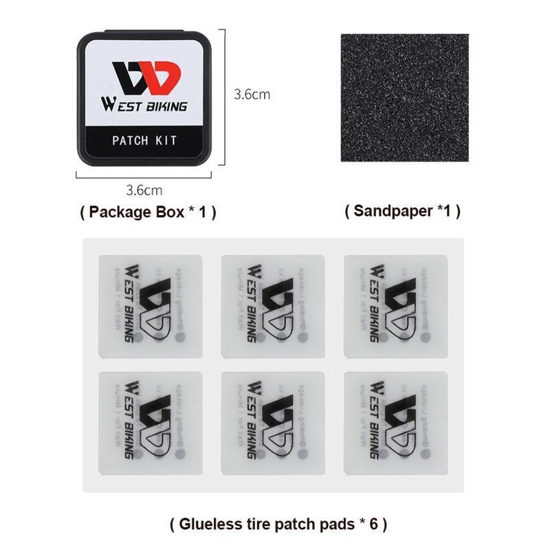 Bike Puncture Repair Rubber Patch Bike Maintenance Inner Tire Patch Repair Tool