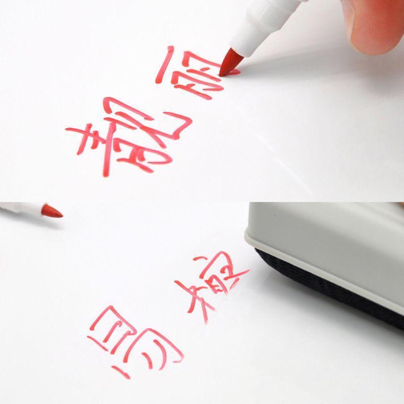 10 Colors Erasable Whiteboard Marker Pen Non Toxic Sign Fine Nib Office School