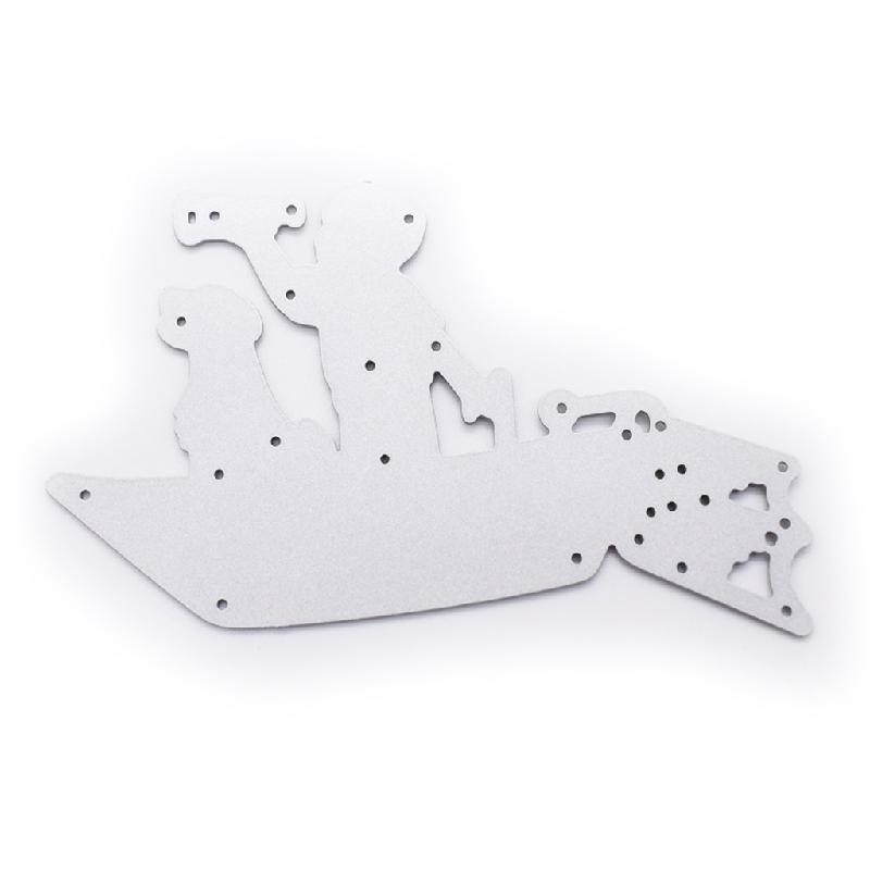 Boys Dogs On Board Metal Cutting Dies Stencil Scrapbooking DIY Album Stamp Paper