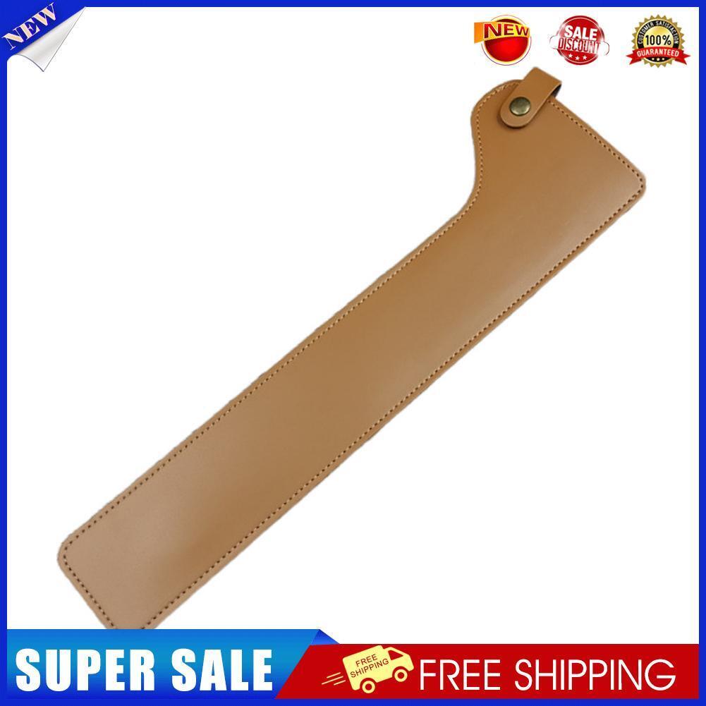 Camping Fire Tongs Protective Cover PU Leather Fire Tongs Case Storage Bag