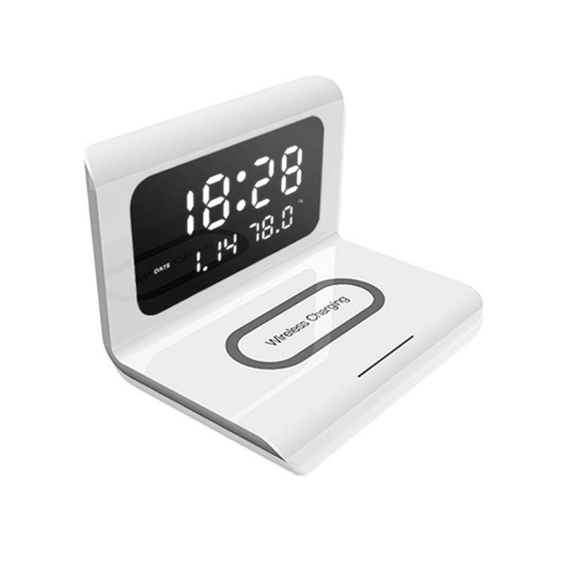 3 in 1Cell Phone Wireless Charge Stand  with Clock/ Calendar and Temperature