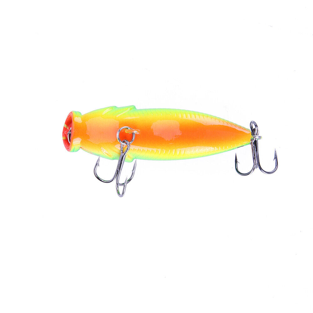 7.5cm 10g Luminous Minnow Shaped Fishing Lure Bait Fishing Tackle
