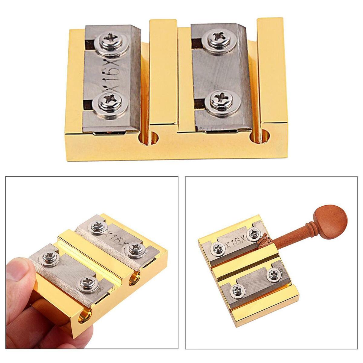 Professional 3/4 4/4 Violin Peg Shaver Cutter Pegs   Steel
