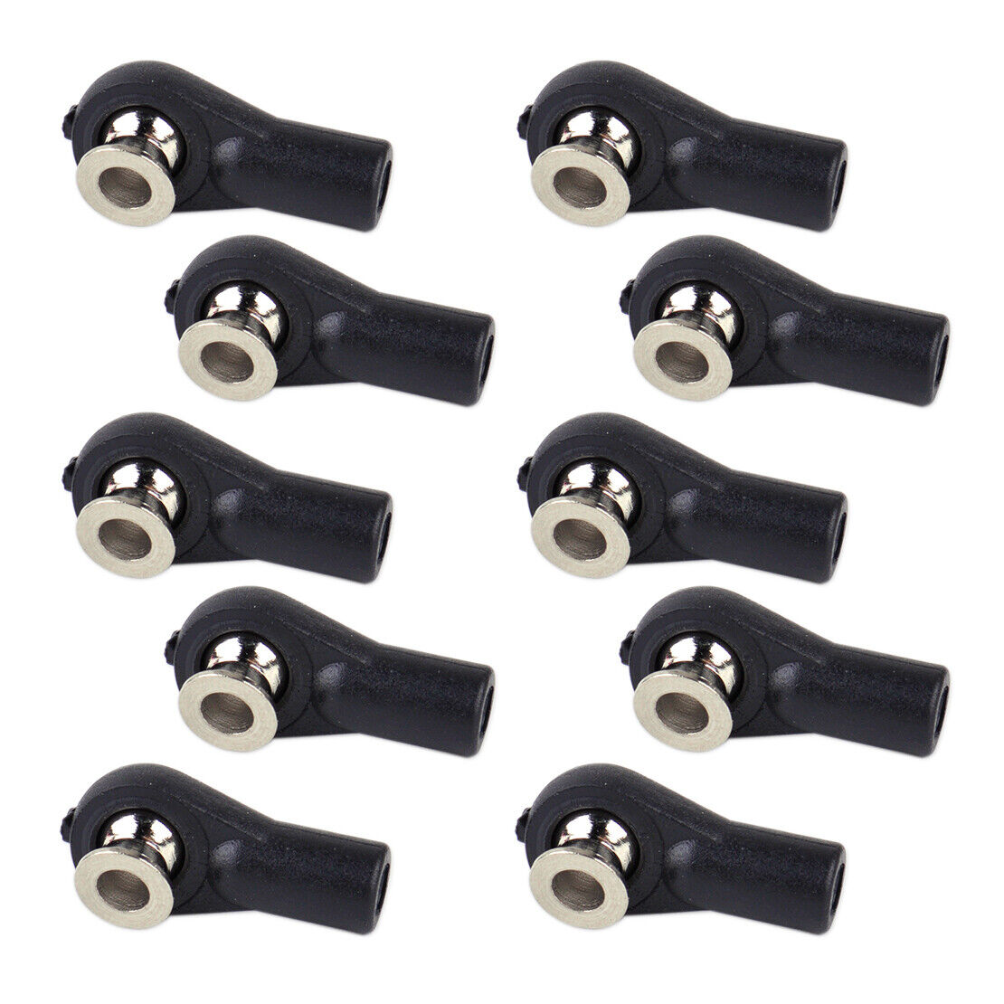 10x M3 Long Straight Plastic Rod End fit for 1:10 4WD RC Off-Road Crawler Li