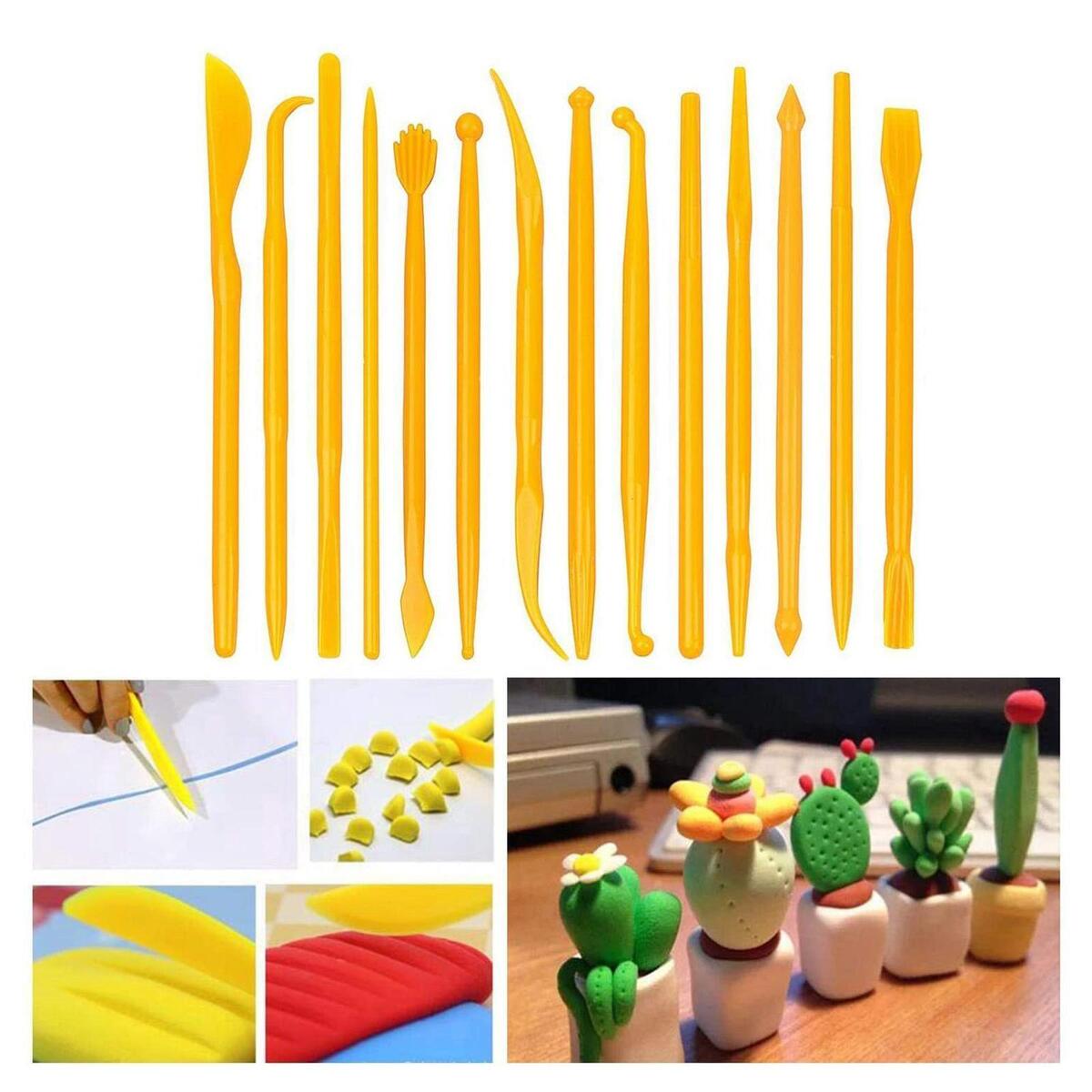 63x DIY Polymer Clay   Cut Cutting   Circle Shape Cutting