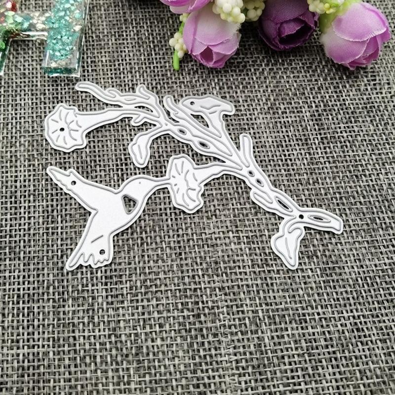 Flying Bird Metal Cutting Die Stencil DIY Scrapbooking Album Paper Card Template