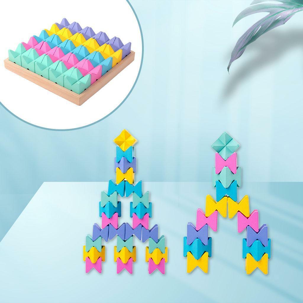 Geometric Shape Stacker puzzle playing Early Learning   Gift