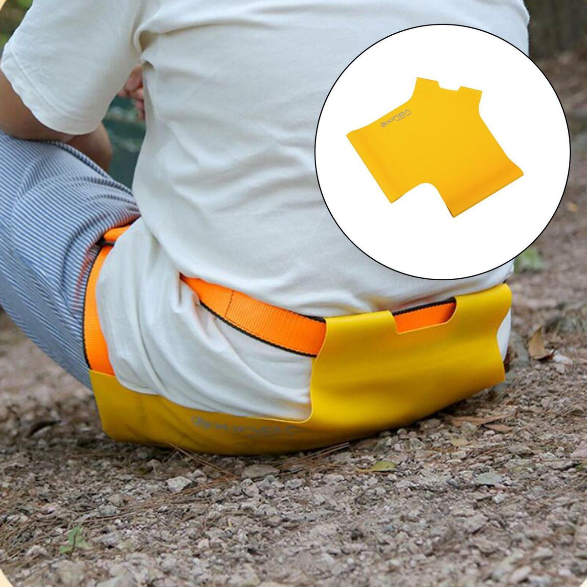 Thicken Climbing Harness Saddle  Rappelling Gear Body Fall  Half