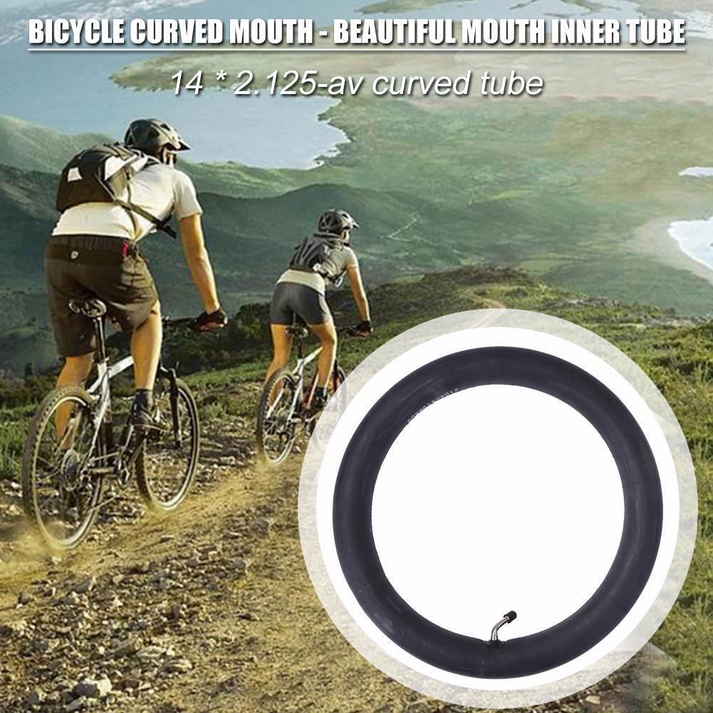14x2.125 AV Bicycle Inner Tires Bike Inflatable Schrader Valve Inner Tube