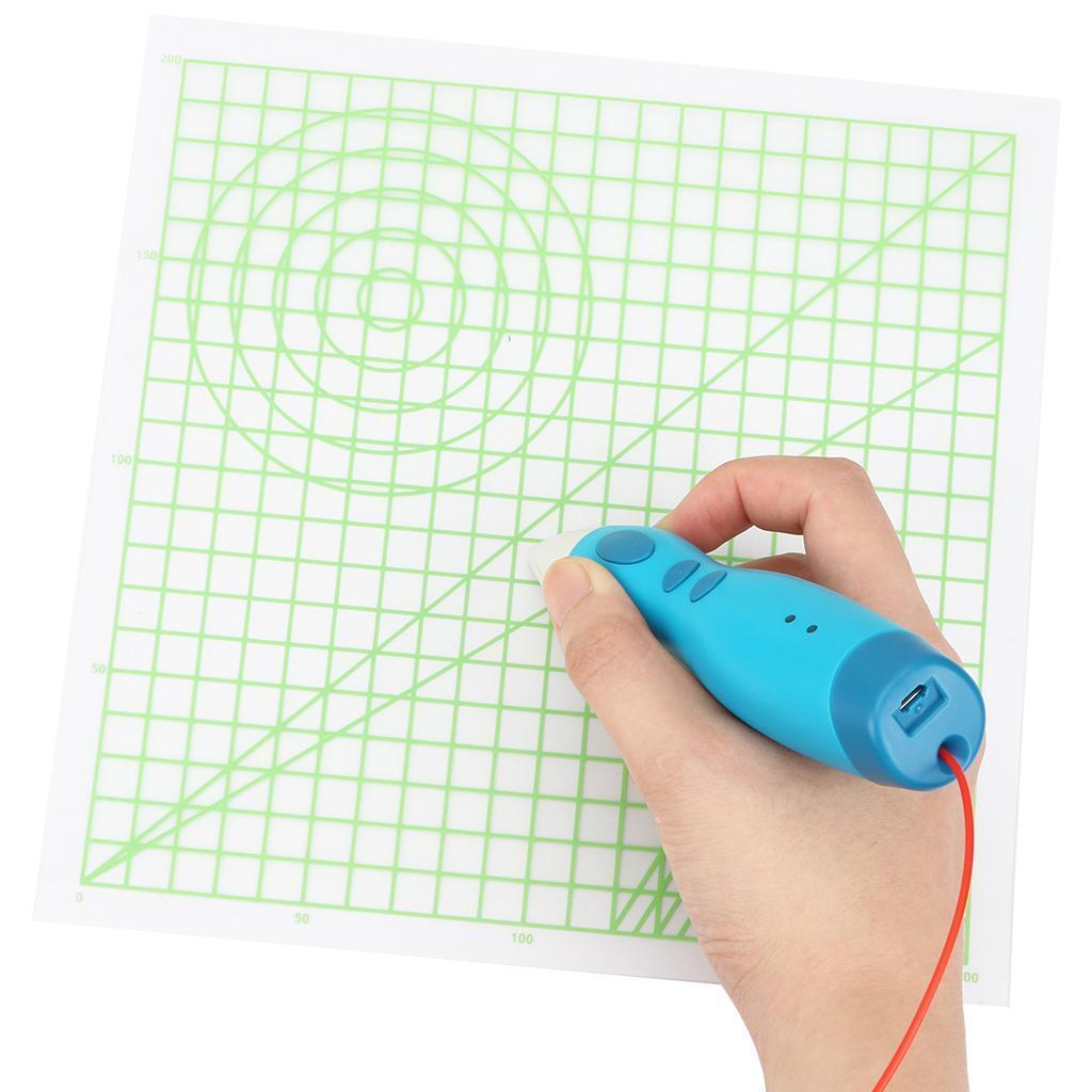 Silicone Doodle Mat Basic Geometric Template Pad for Kids